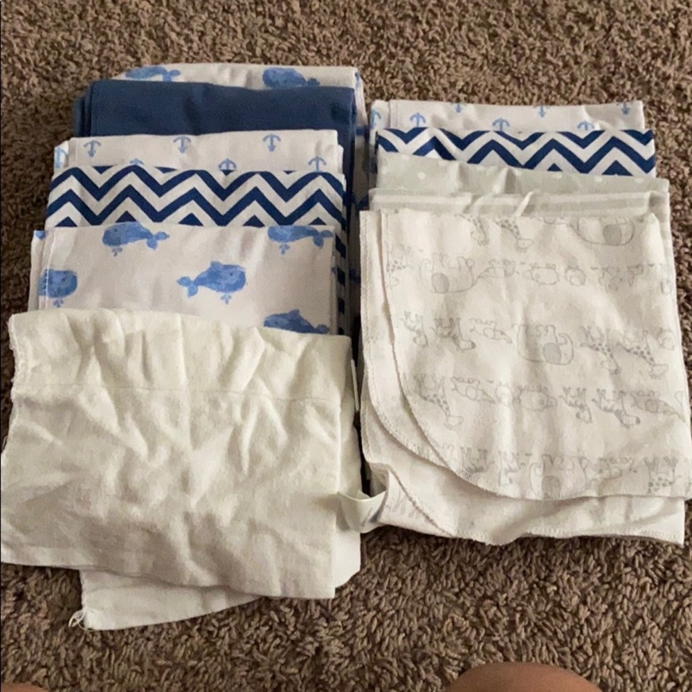 Baby receiving blankets
